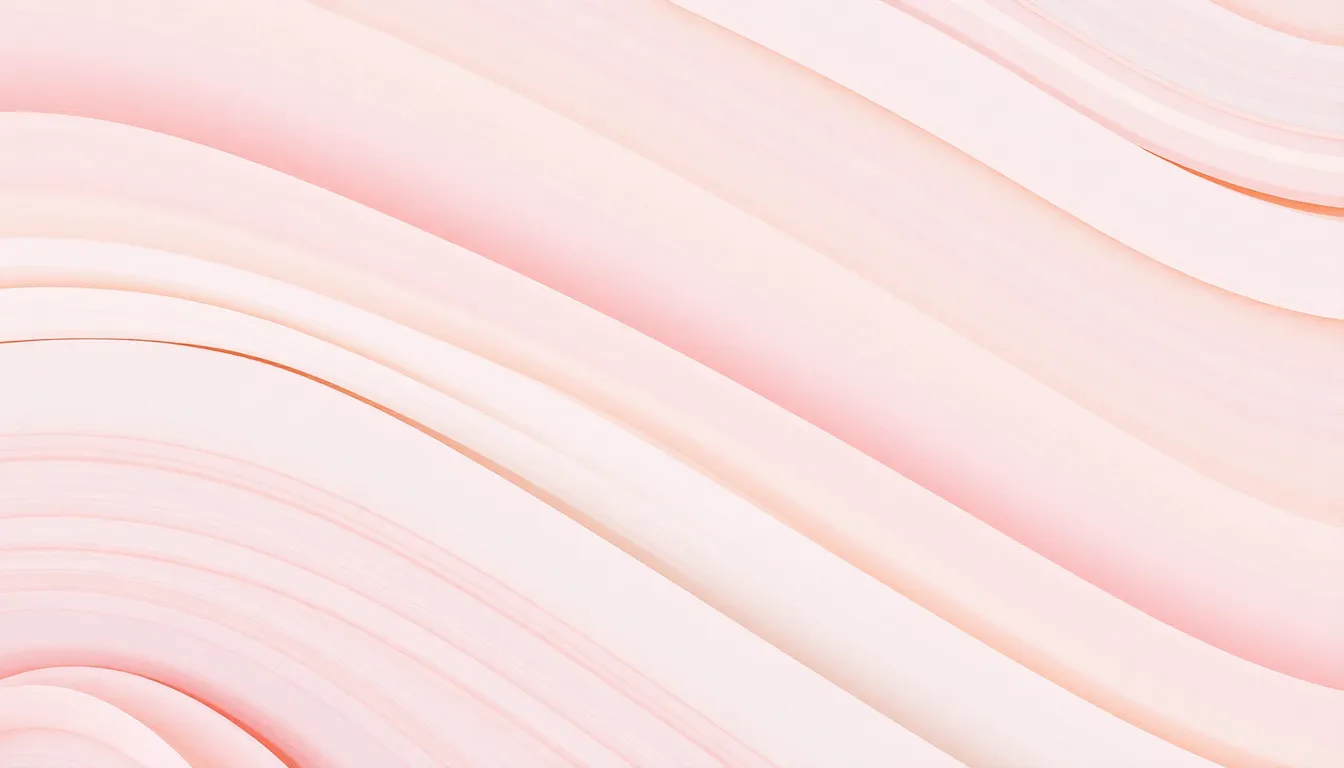 Soft Pastel Layered Textures Experience tranquility with this layered digital background showcasing soft pastel colors that evoke a serene atmosphere. Captured with gentle backlighting, the image highlights intricate textures while maintaining sharpness throughout. The diagonal composition creates a sense of movement, seamlessly guiding the viewer's eye through the calming hues. This background is perfect for digital spaces that aim to provide a soothing and elegant aesthetic.