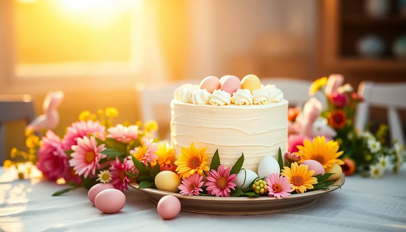 Easter Brunch Table Setting