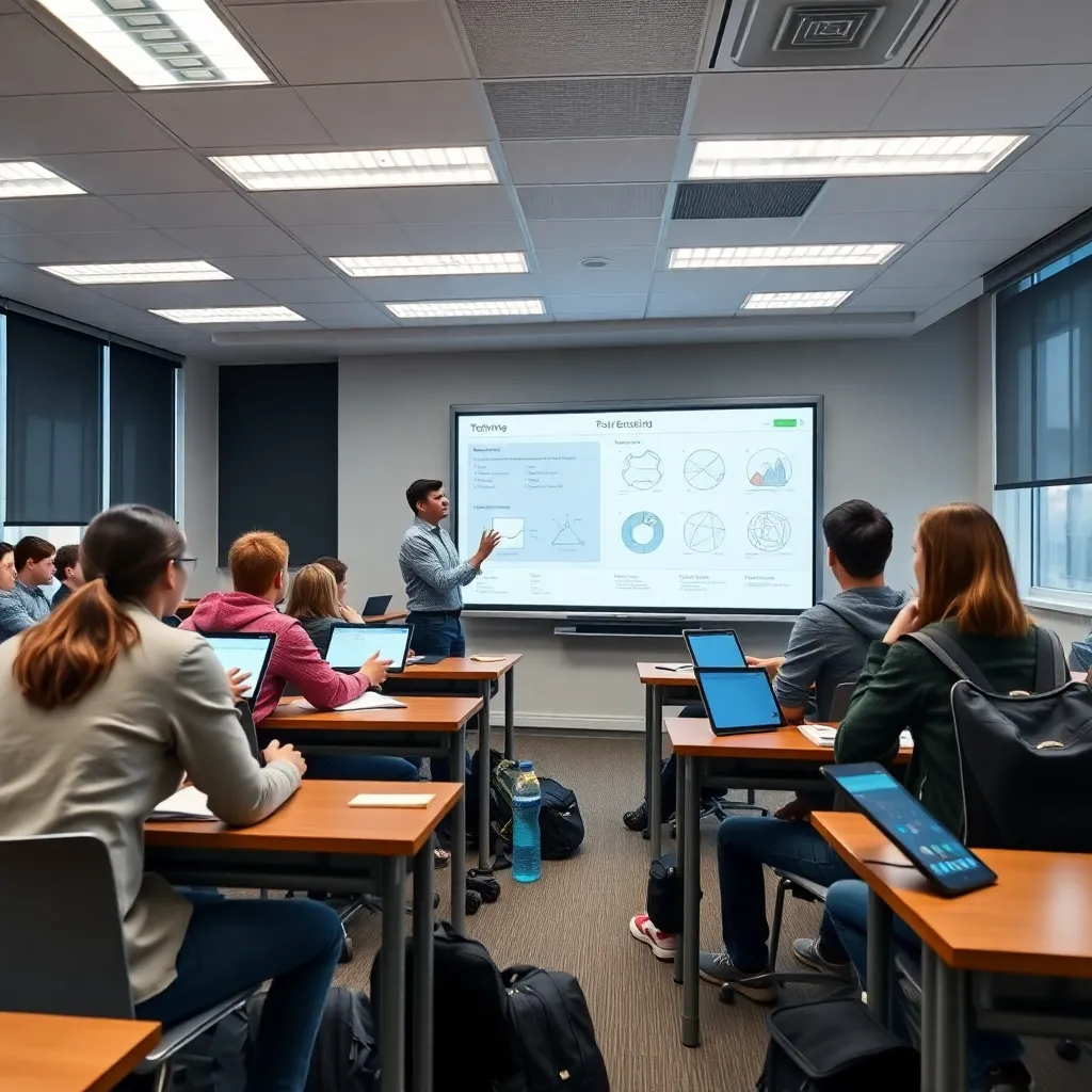 Modern Technology Classroom Engagement