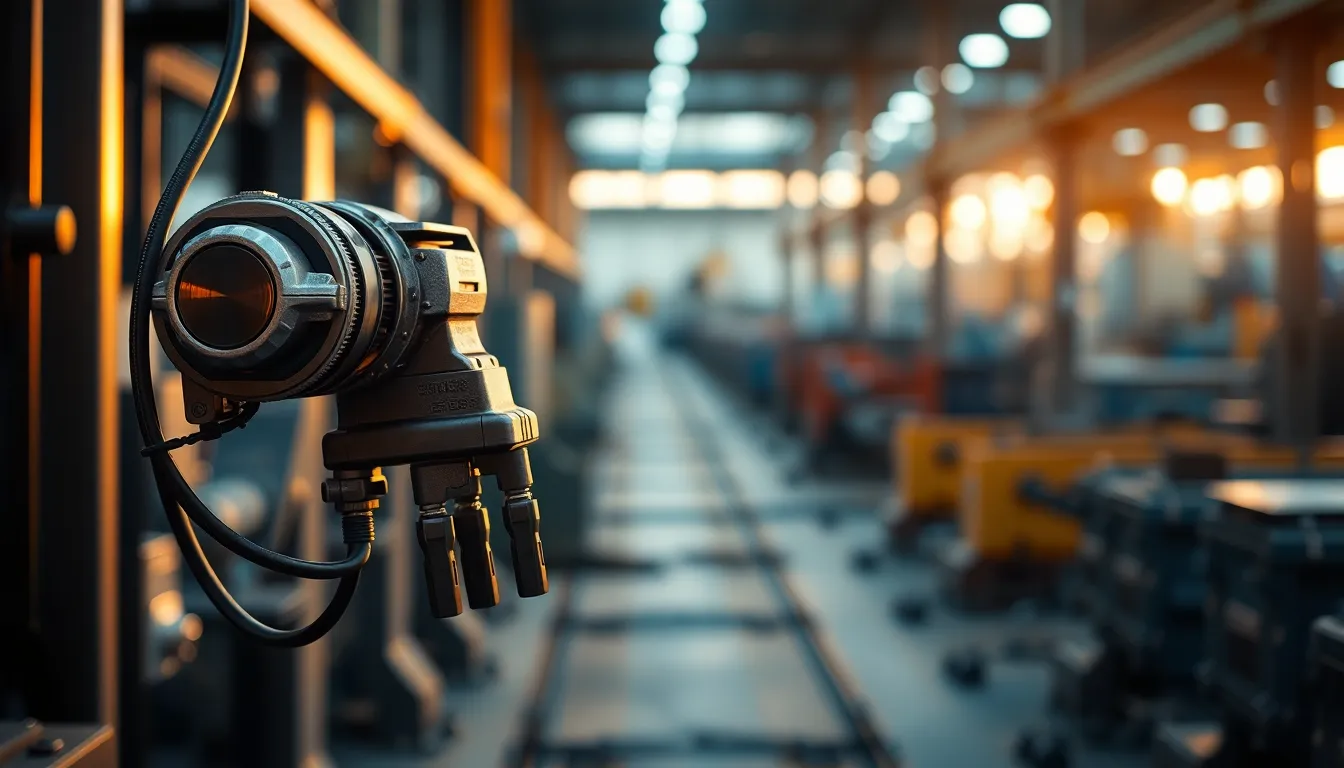 Mechanical Engineer Analyzing Blueprints at Sunset