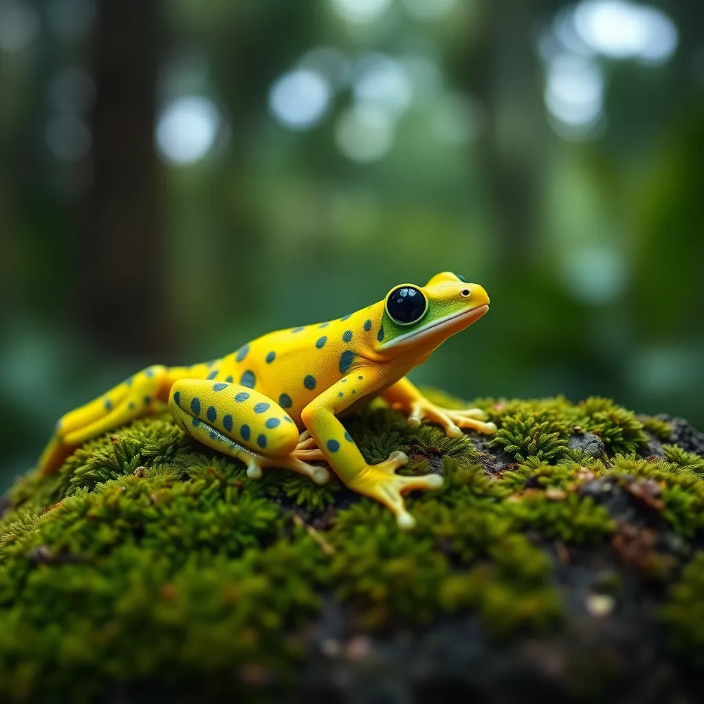 Close-Up of a Poison Dart Frog