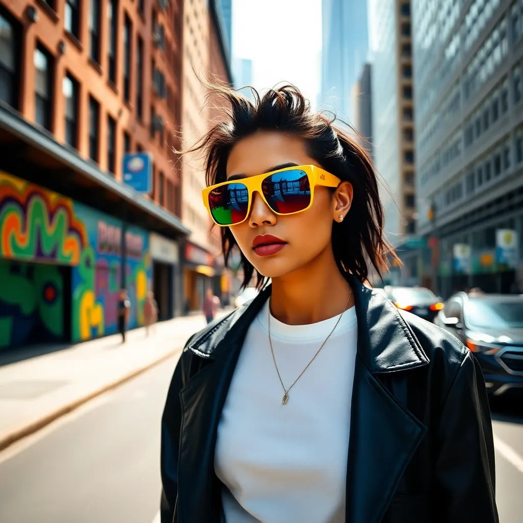 Edgy Urban Street Style Eyewear