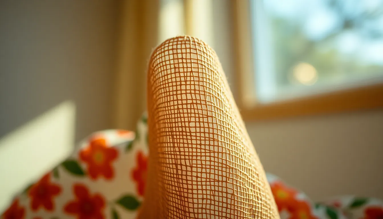 Vibrant Floral Cotton Fabric Close-Up