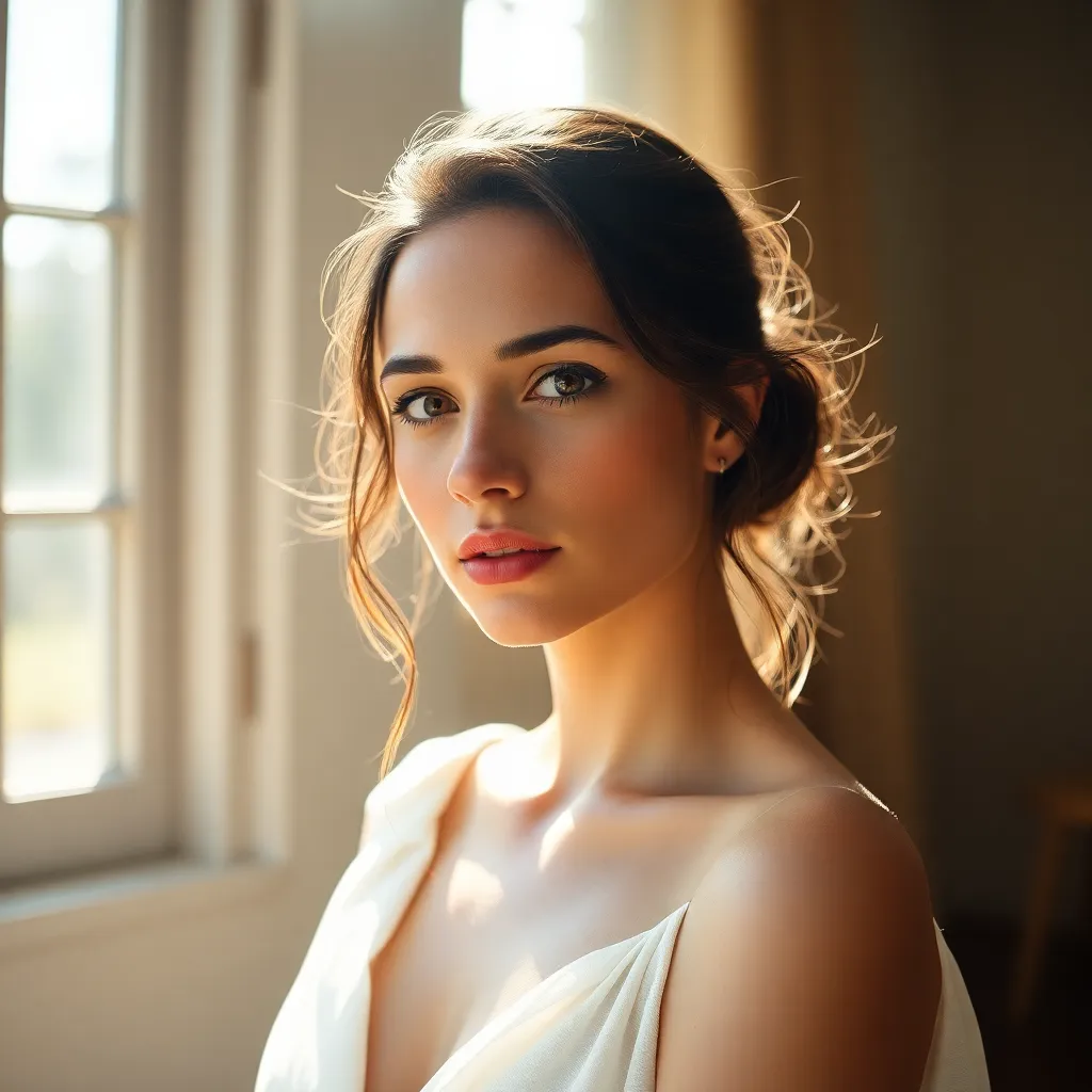 Natural Light Portrait of Female Influencer