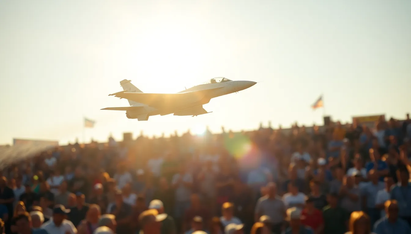 Fighter Jet Taking Off Against Stormy Sky A fighter jet launches into action, climbing towards a stormy sky filled with dramatic clouds. The dark, moody lighting intensifies the scene, highlighting the power and speed of the aircraft as it breaks free from the earth. This striking image encapsulates the thrill of military aviation during challenging weather conditions, showcasing the resilience of technology. The sharp details and dynamic composition evoke a strong sense of urgency and strength in the face of nature.