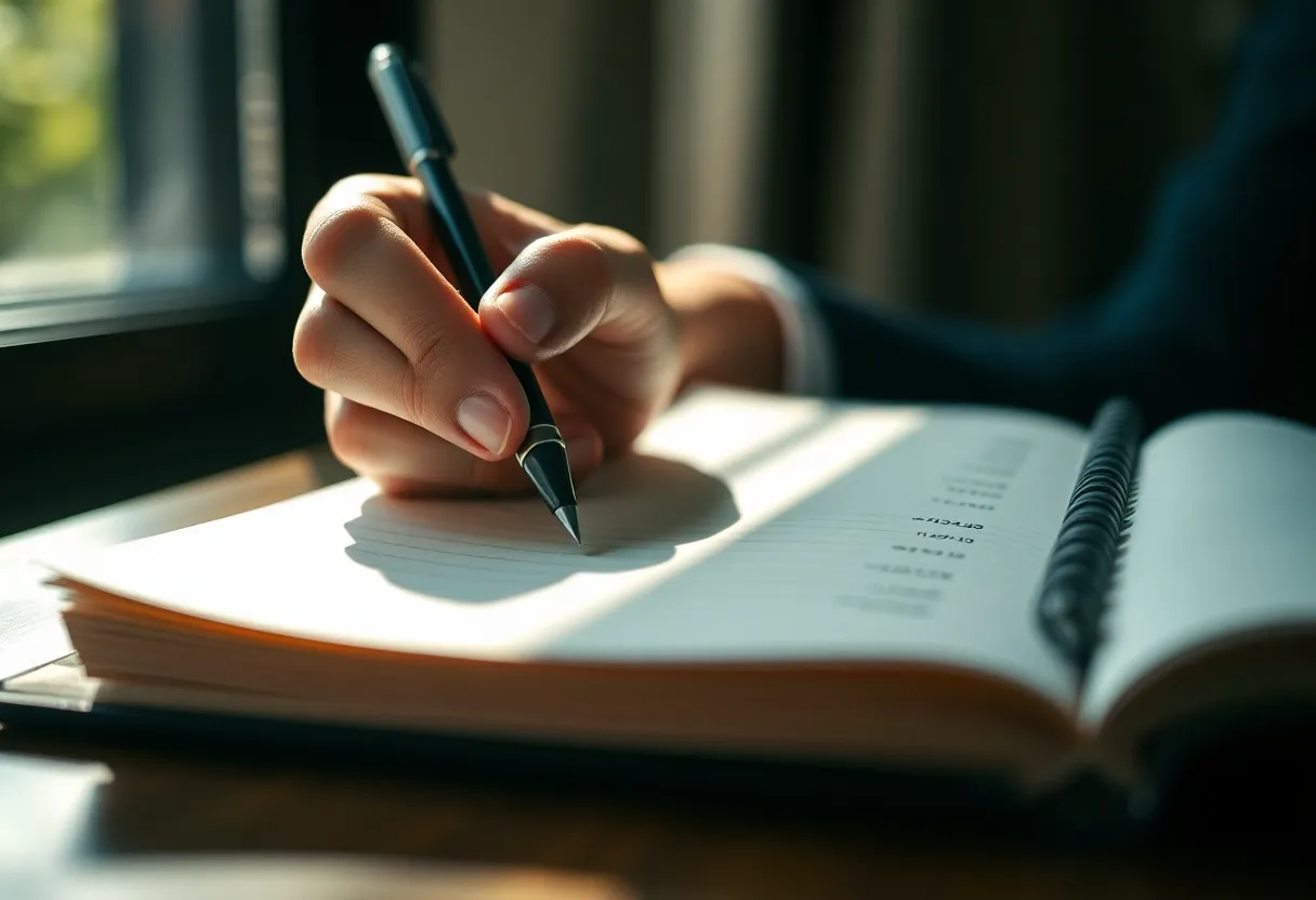 Writing Financial Notes