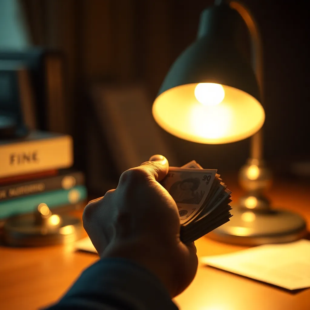 Confident Entrepreneur Outside Corporate Building