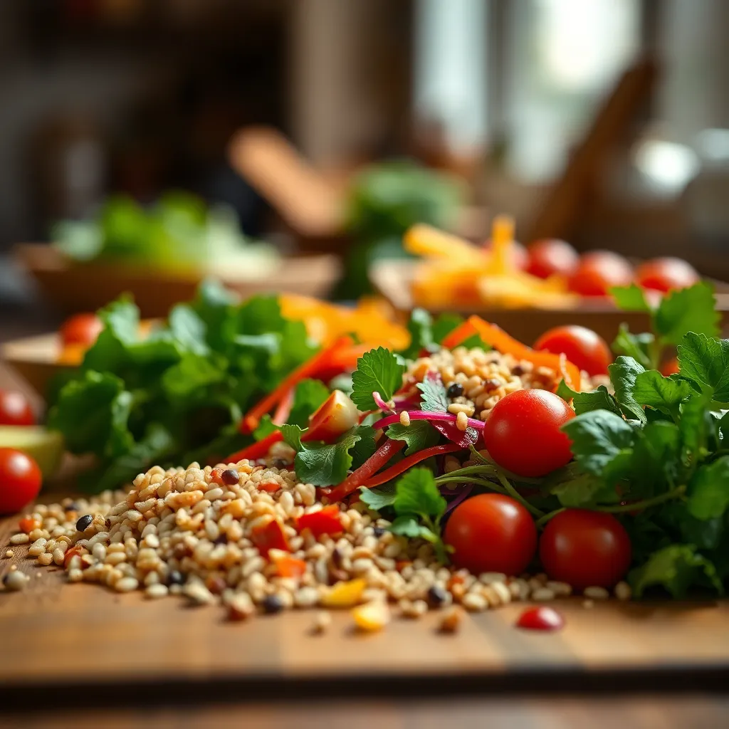 Vibrant Meal Prep for Healthy Living