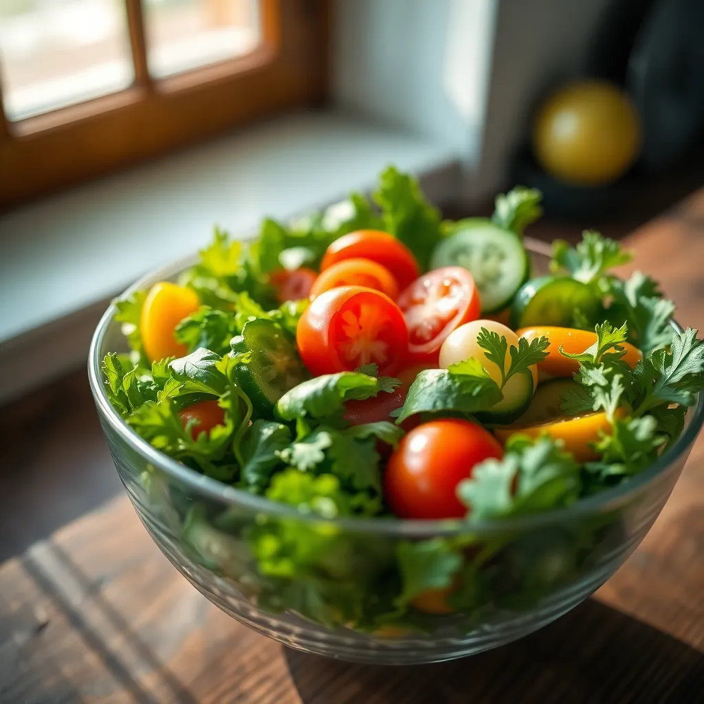 Vibrant Healthy Salad Bowl
