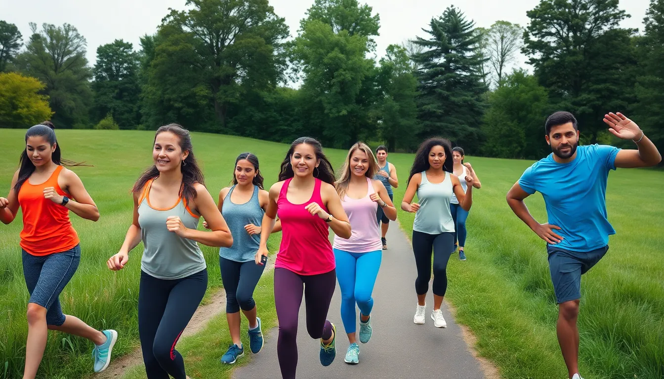 Outdoor Boot Camp Workout