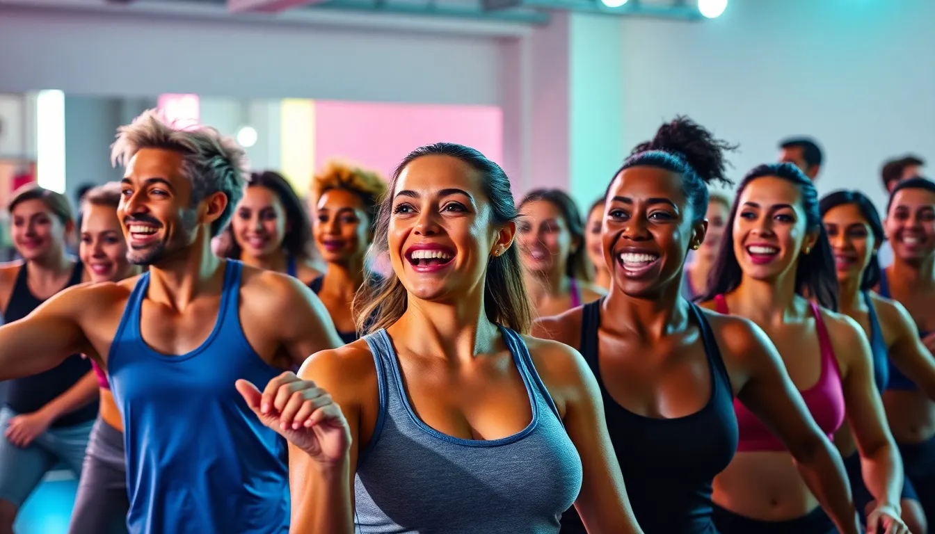 Dynamic Group Fitness Class