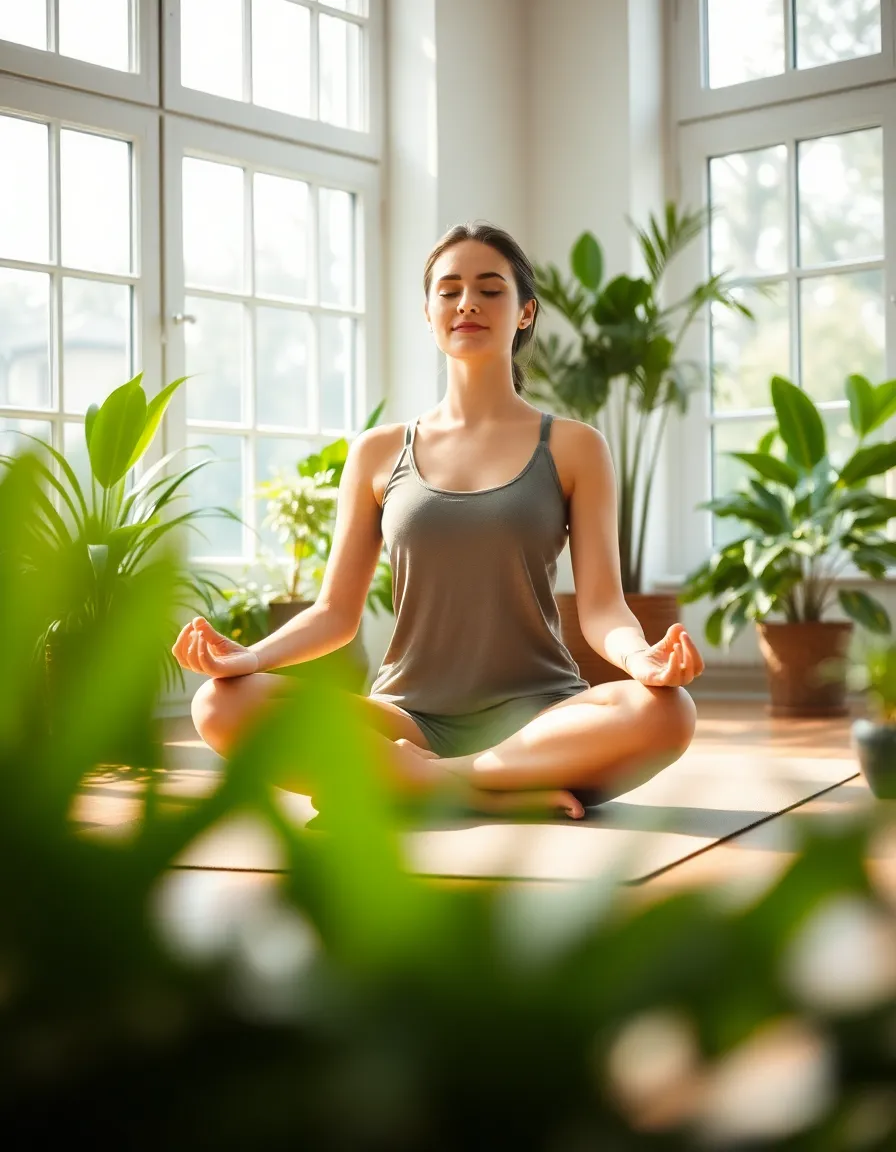 Meditation in a Tranquil Space