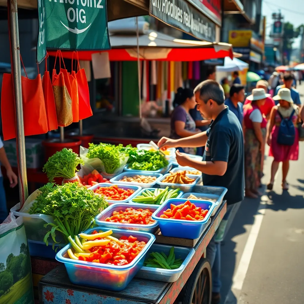 Vibrant Thai Street Food Scene