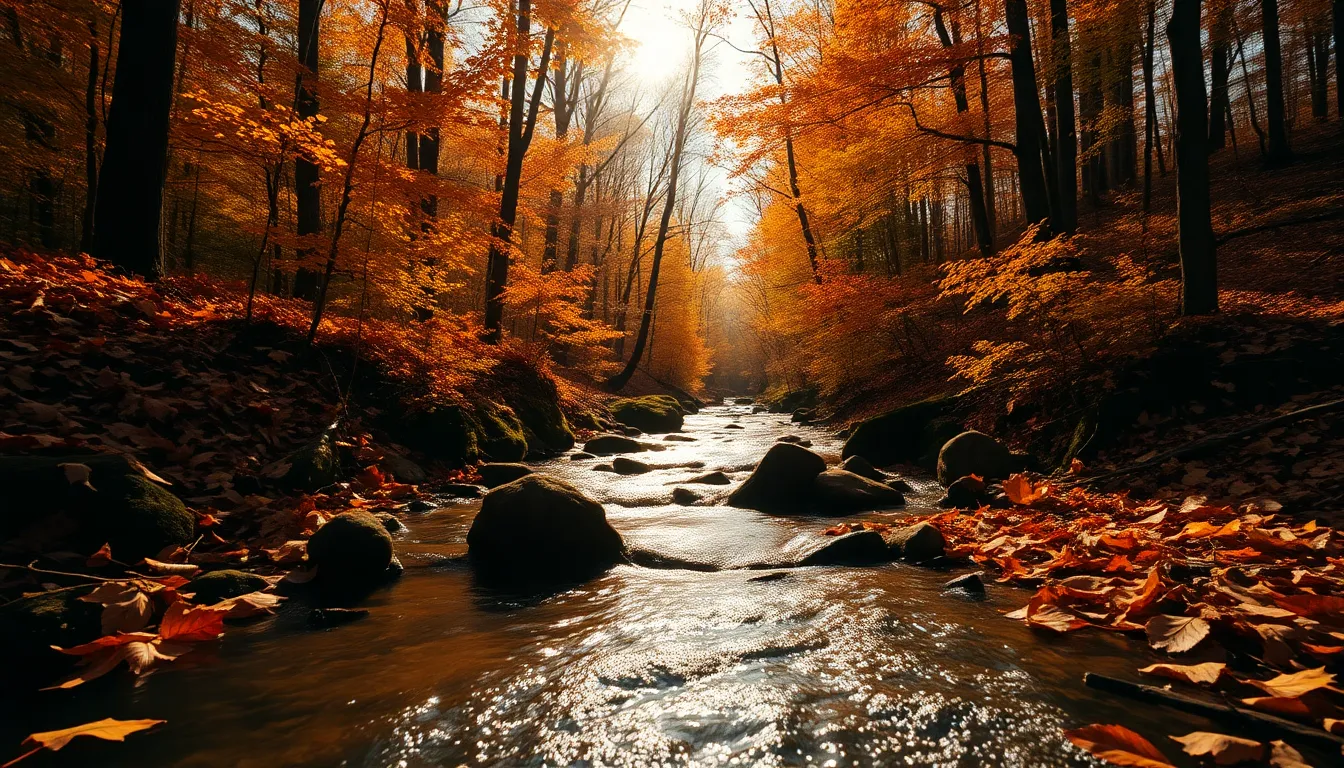 Twilight Forest with Firelight