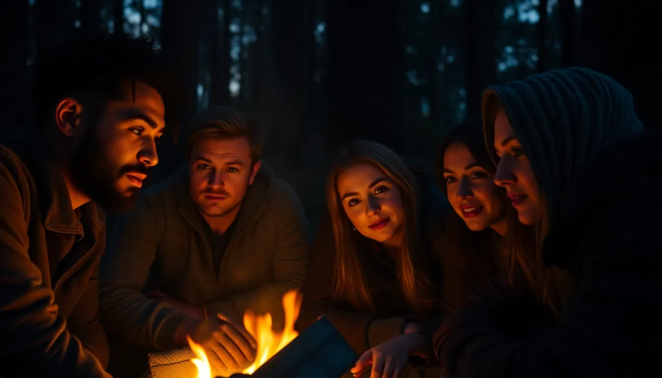 Campfire Gathering in Twilight Forest