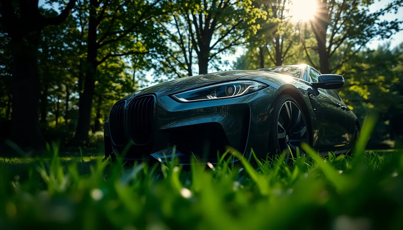 Formula 1 Car Amongst Nature