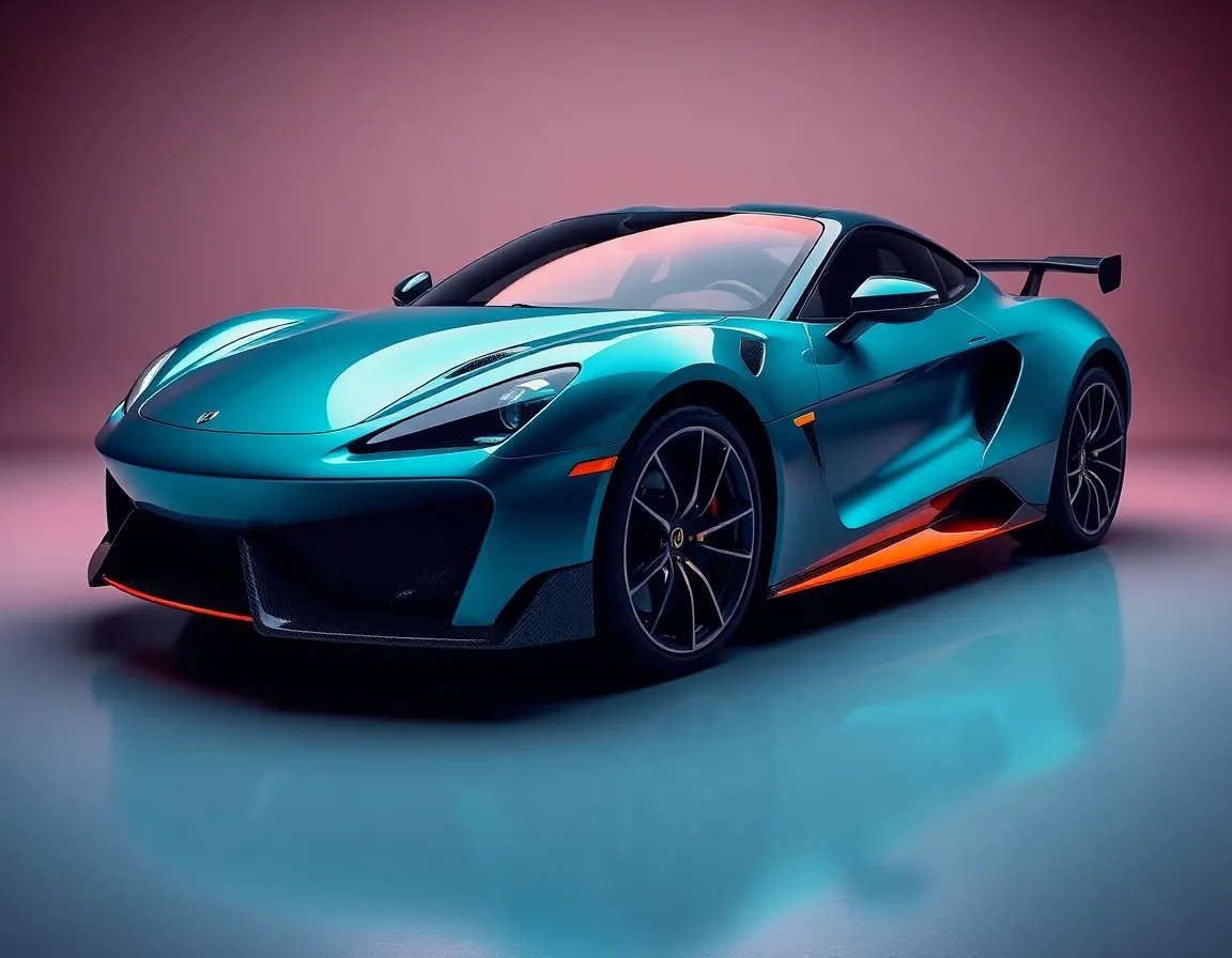 Sleek Formula 1 Car in Studio