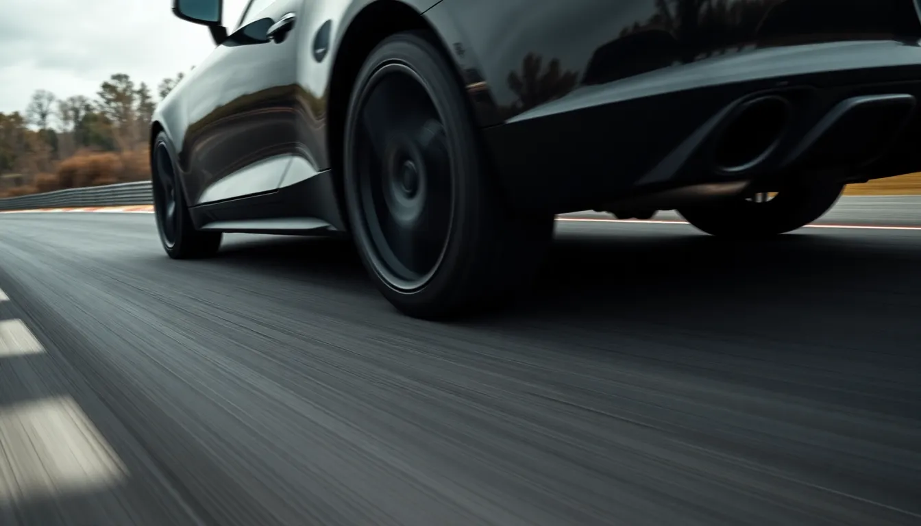 Formula 1 Car in Motion