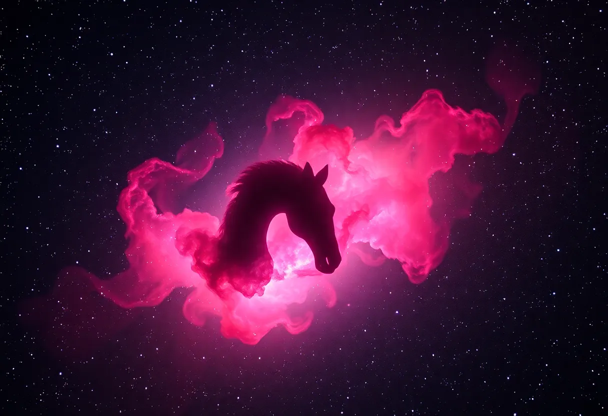 Detailed View of the Horsehead Nebula