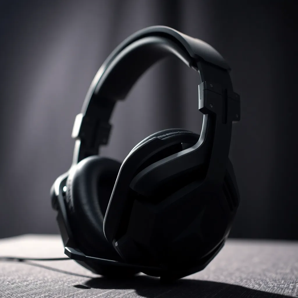 Premium Gaming Headset with Studio Lighting