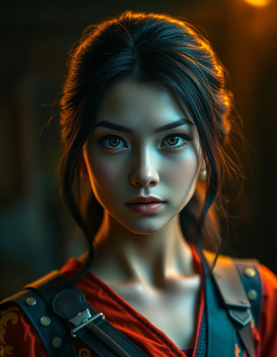 Expressive Fantasy Game Character Portrait