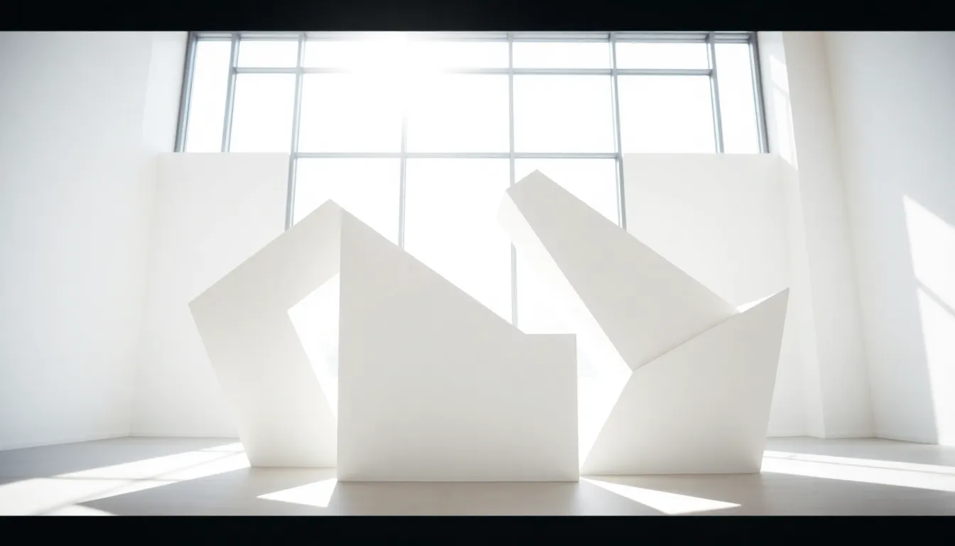 Intricate Geometric Concrete Wall Patterns This striking image captures the beauty of geometric patterns in a concrete wall, illuminated by dramatic side lighting. The shallow depth of field enhances the focus on the textures of the wall, revealing its natural imperfections. Muted tones of grey and brown create a calming yet intriguing mood, inviting viewers to explore the intricate designs. Perfectly composed using the rule of thirds, this photograph emphasizes the architectural artistry of urban landscapes.