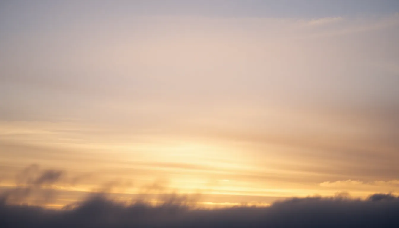 Morning Sky Gradient