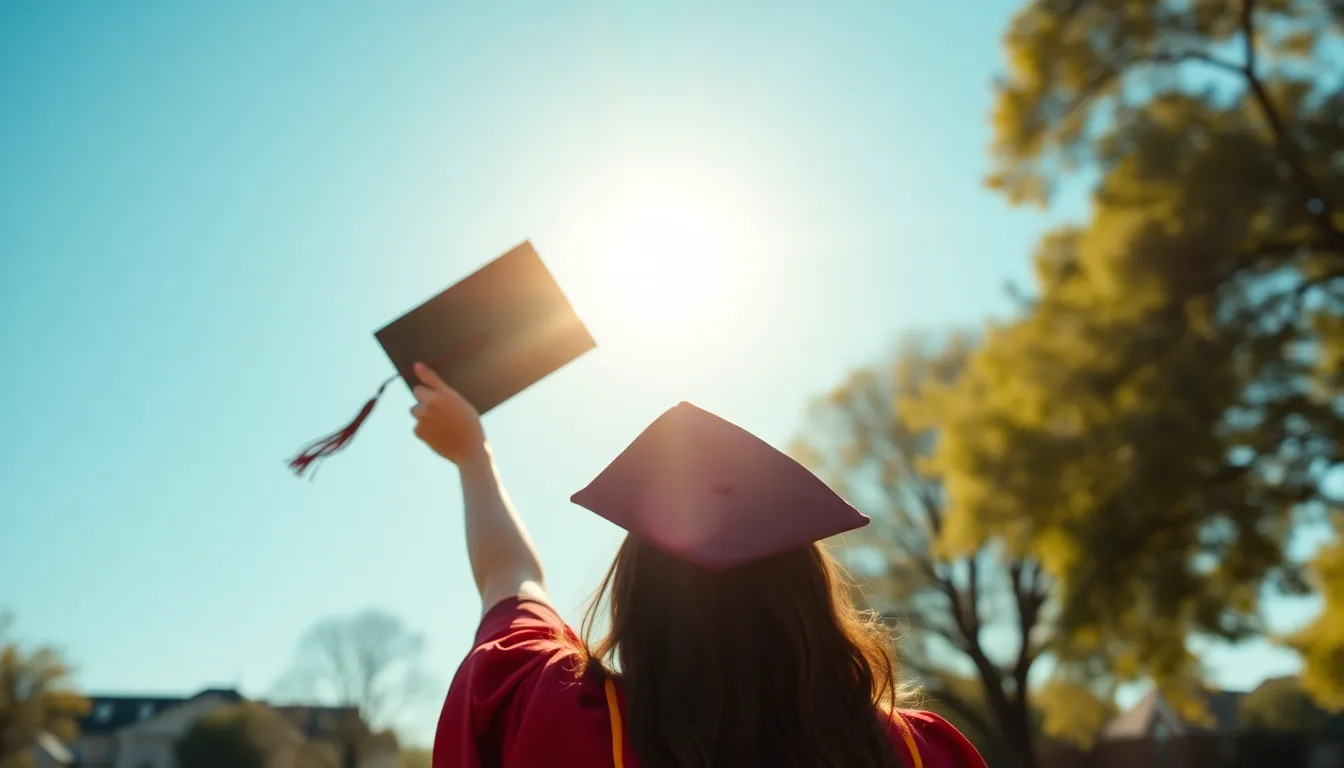 Graduate Tossing Cap with Joy
