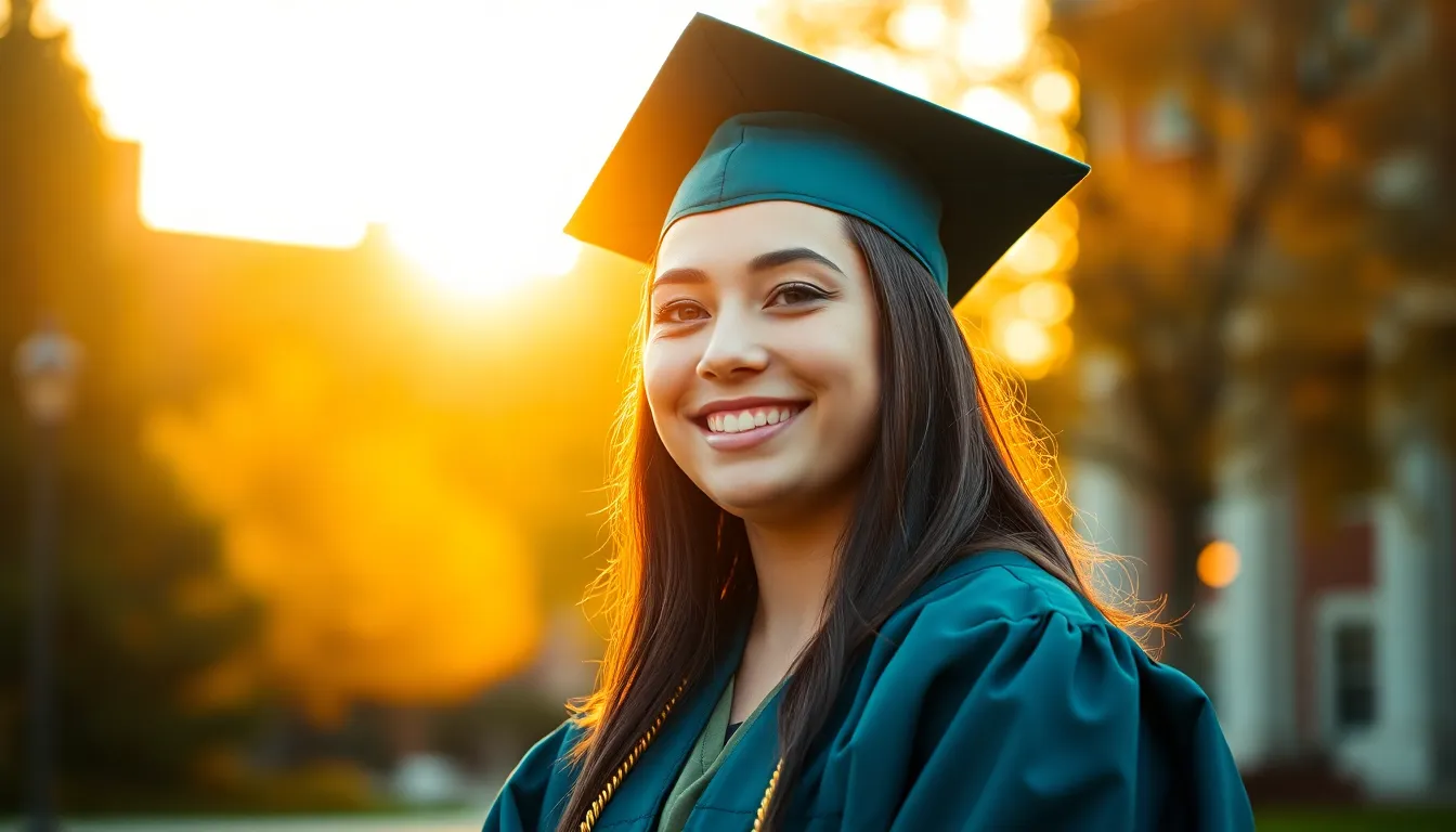 Graduation Day Celebrations in Natural Light