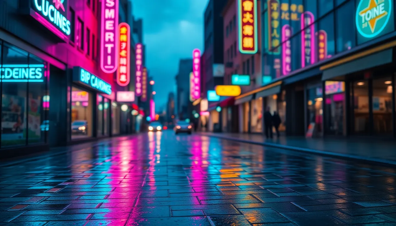 Haunted House Under Full Moon