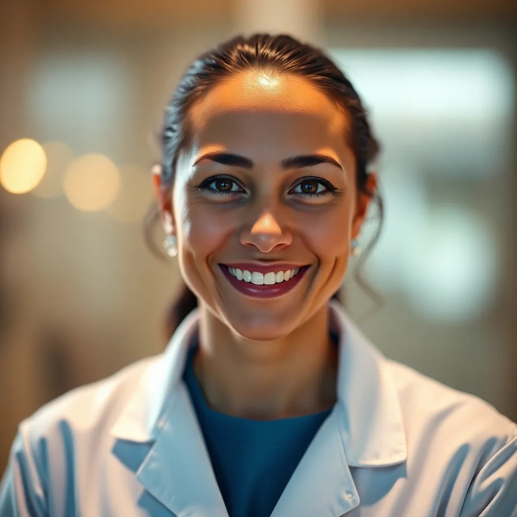 Friendly Healthcare Professional Portrait