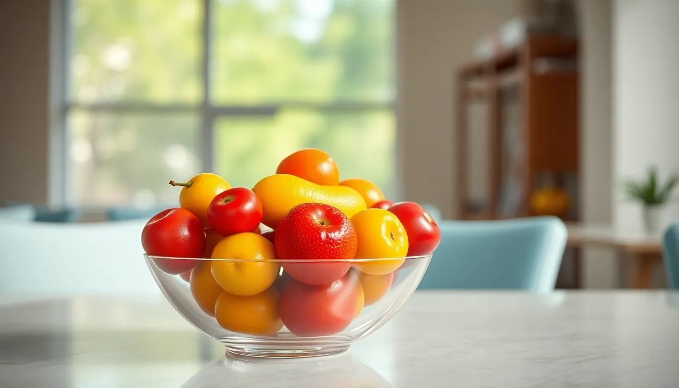 Vibrant Bowl of Fresh Fruit
