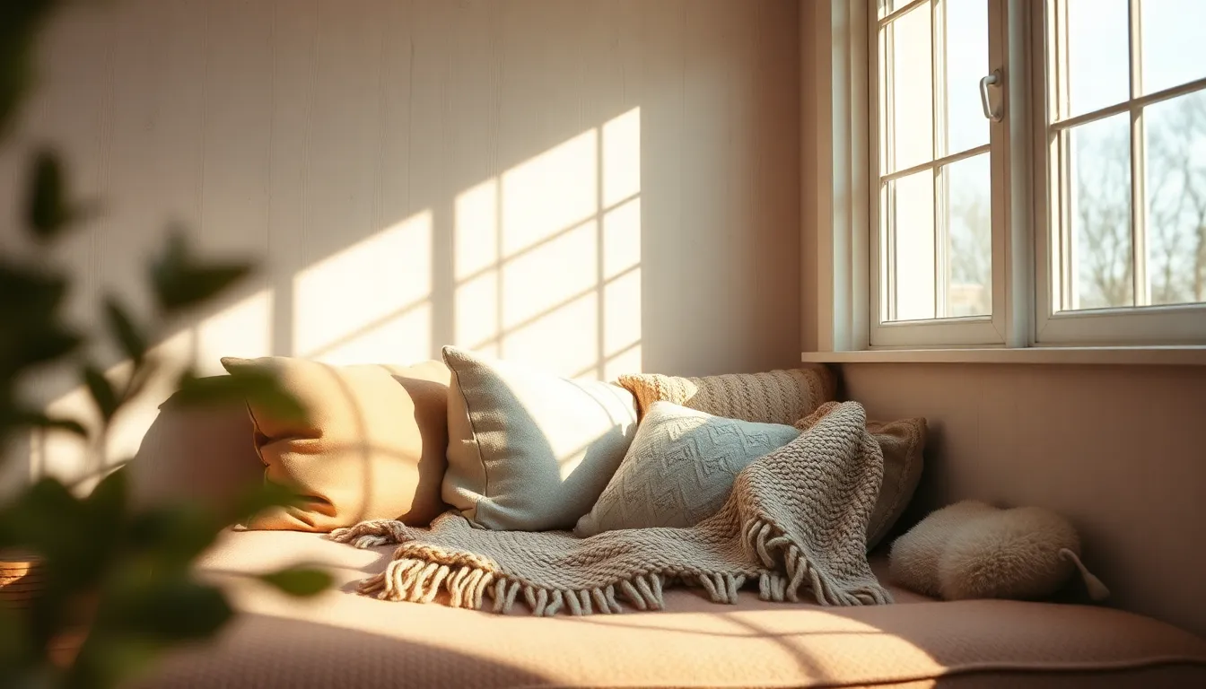 Cozy Reading Nook with Natural Light