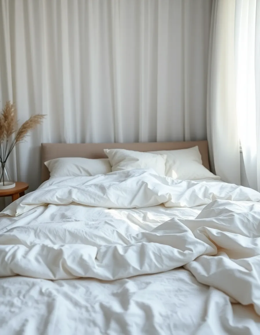 Tranquil Bedroom with Soft Textures