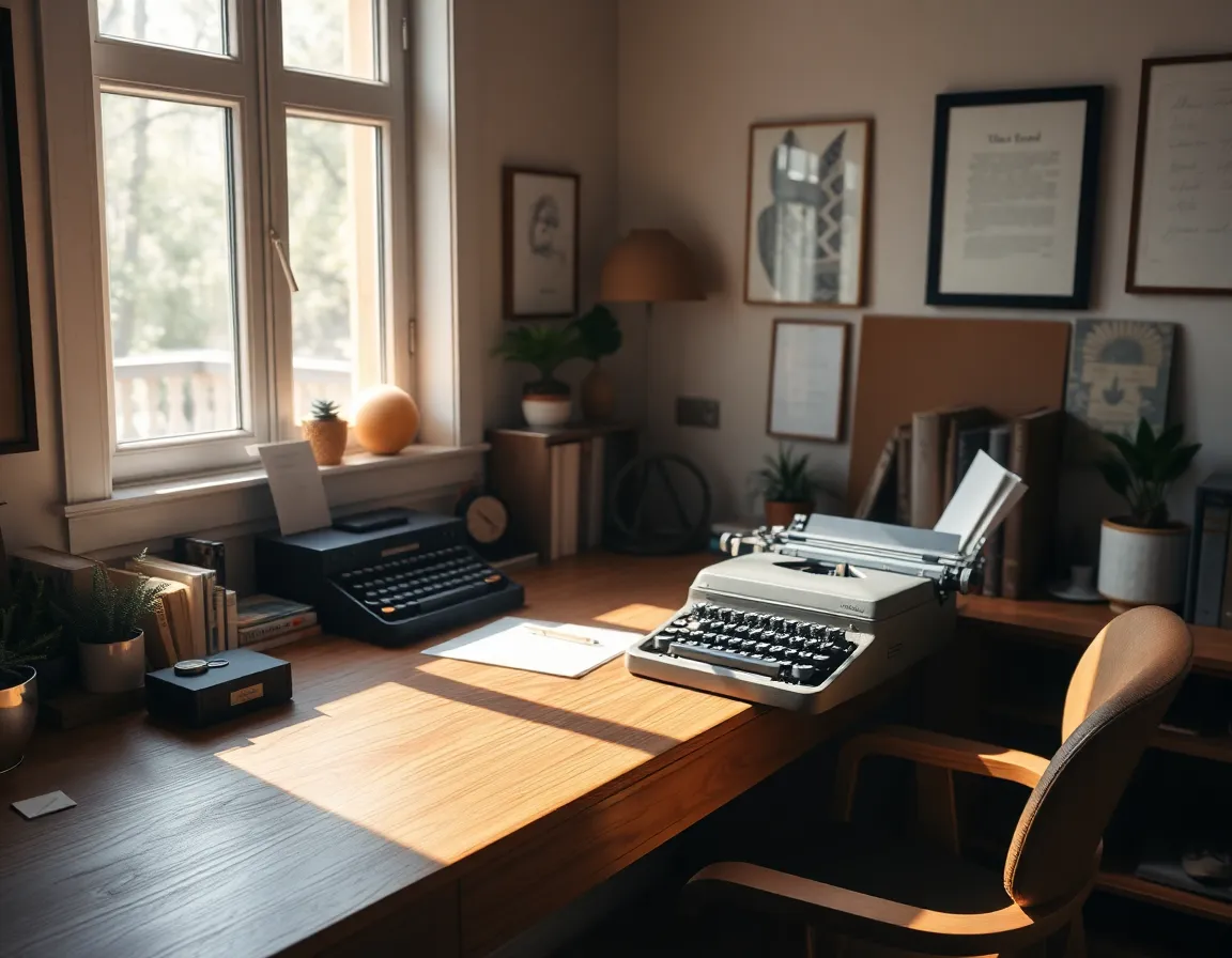 Chic Home Office Setup