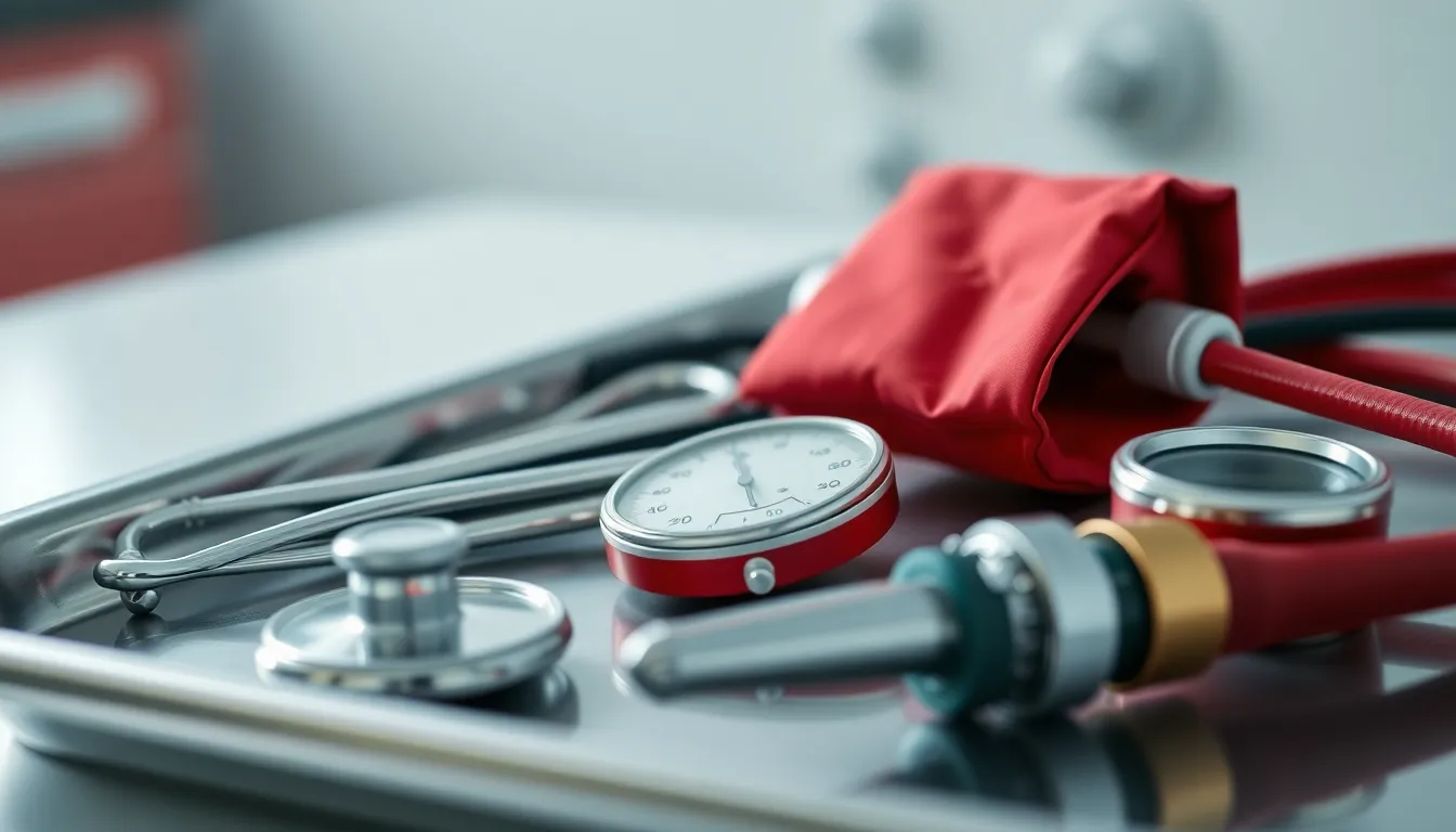 Close-Up of Medical Supplies