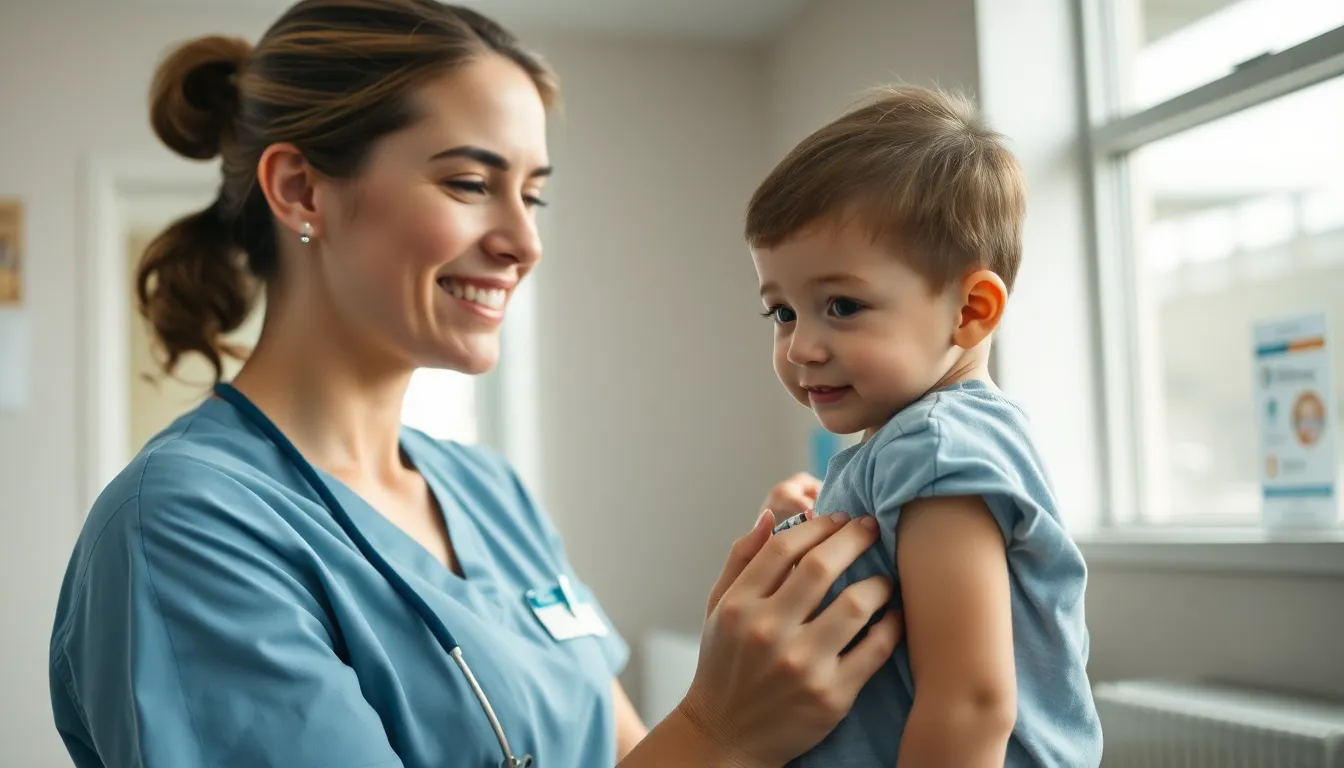 Welcoming Hospital Reception Area with Staff