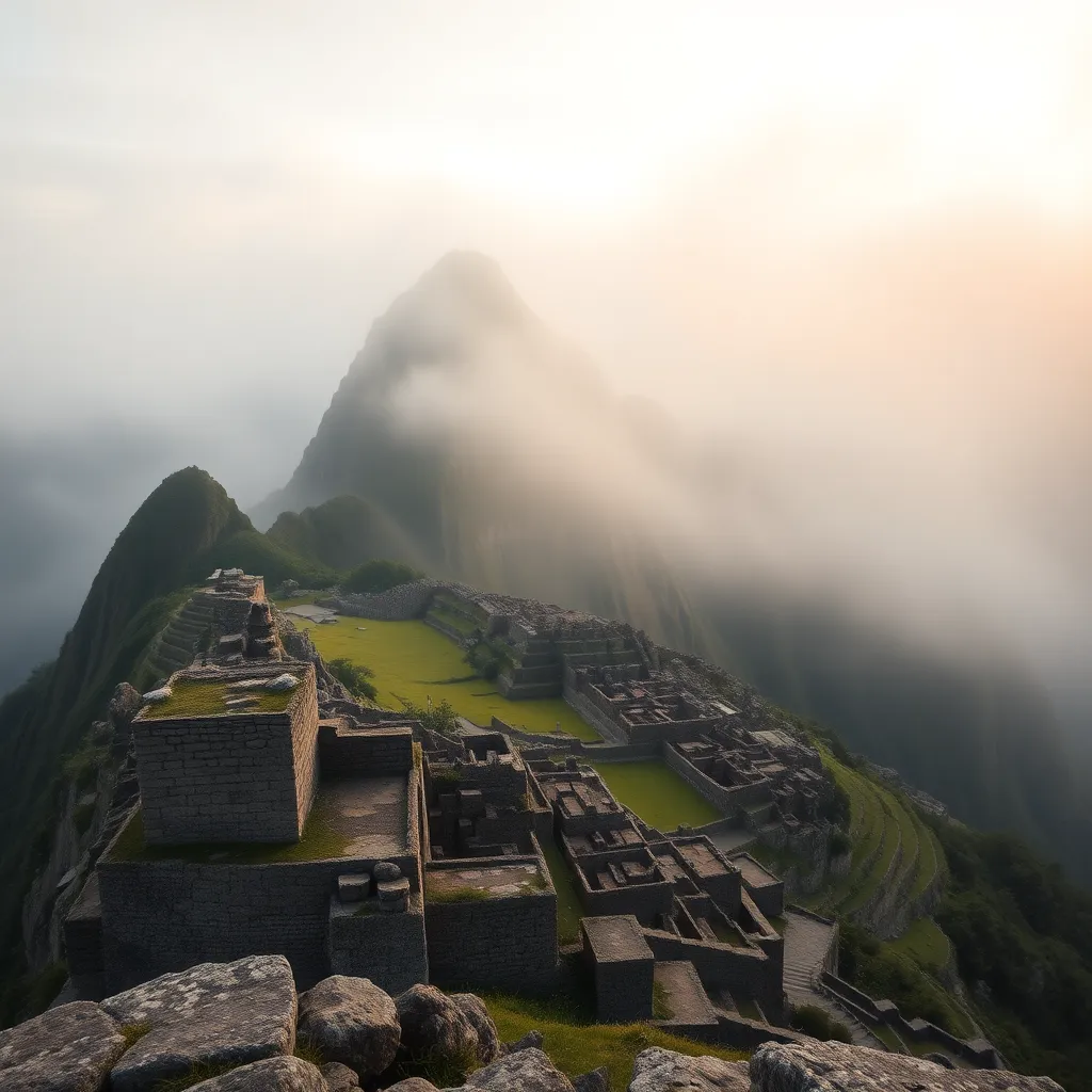 Machu Picchu at Dawn