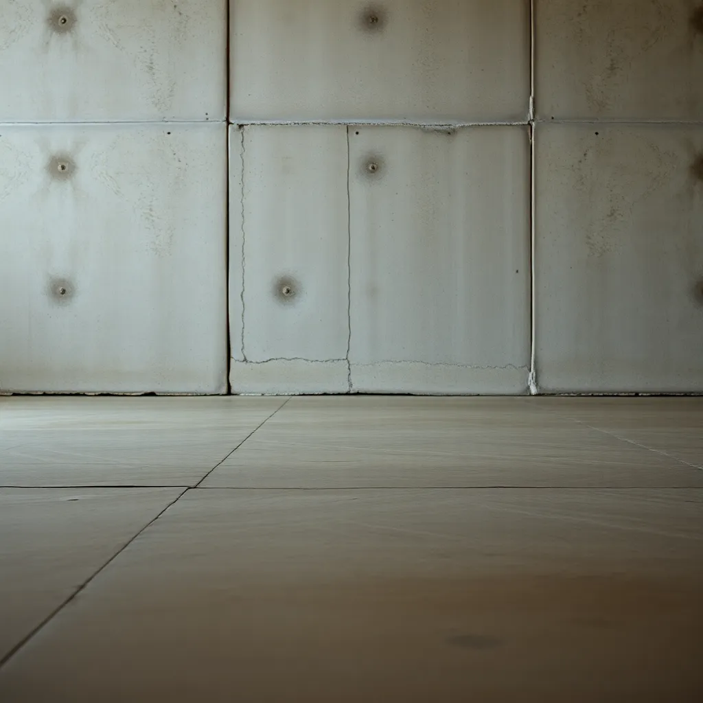 A striking portrait of an industrial designer set against a polished concrete backdrop, captured in a professional studio environment. The three-point lighting setup highlights the subject’s features, creating depth and separation with soft shadows. The image is hyperfocal, showcasing sharp details from front to back, while the natural muted tones provide a grounded, earthy feel. This composition conveys professionalism and creativity within the industrial design realm.