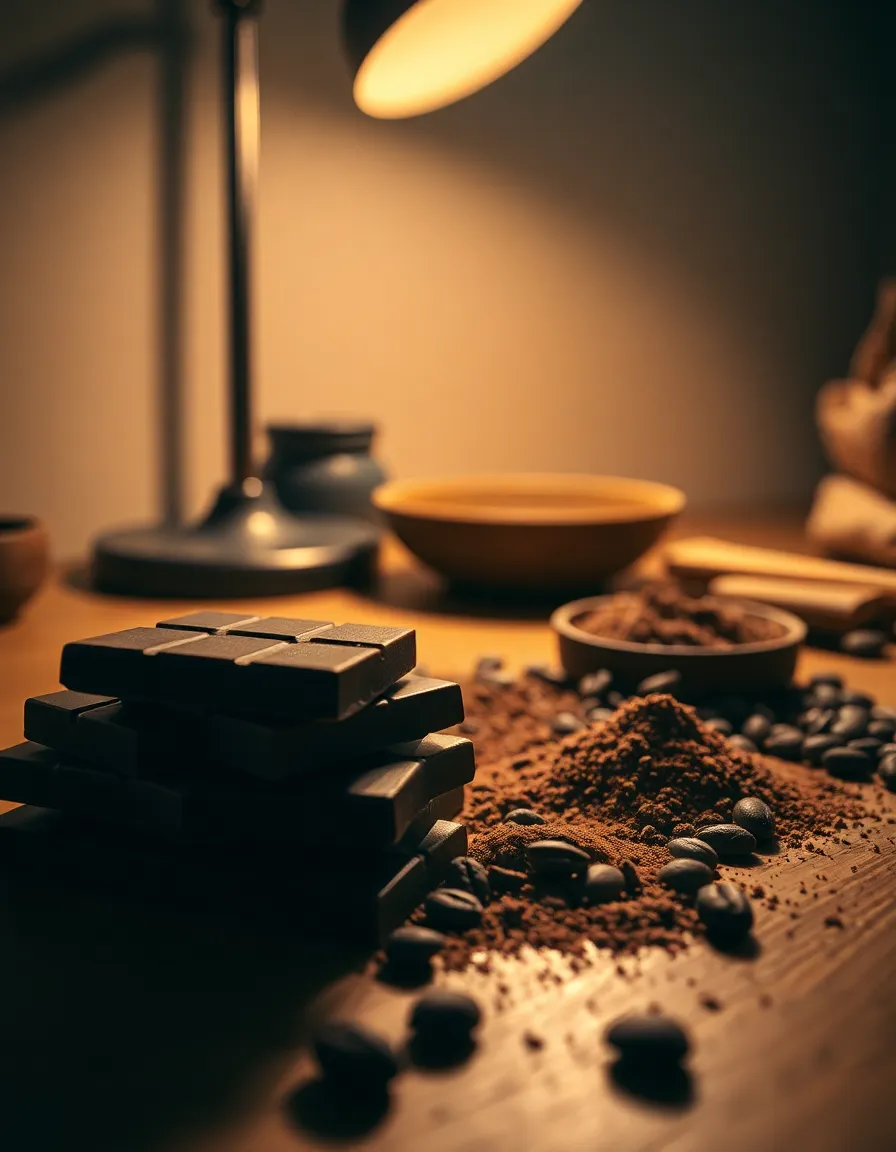 Melted Chocolate and Cocoa Ingredients