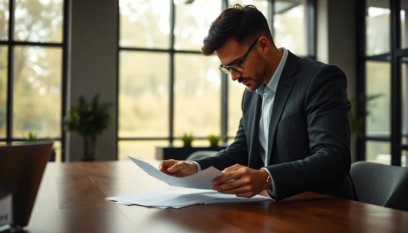 Investment Advisor at Modern Office Desk