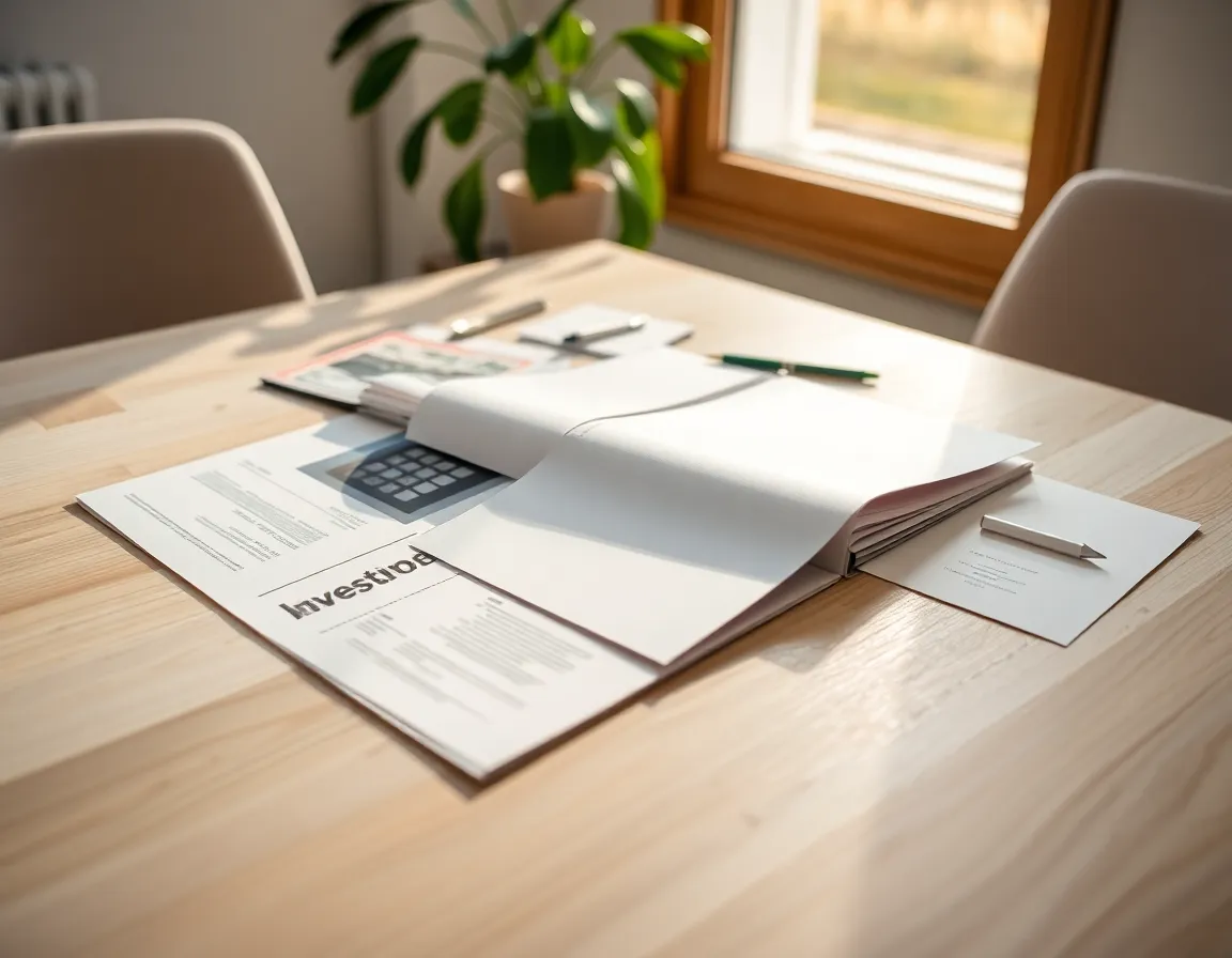 Digital Investment: Mobile App Interface