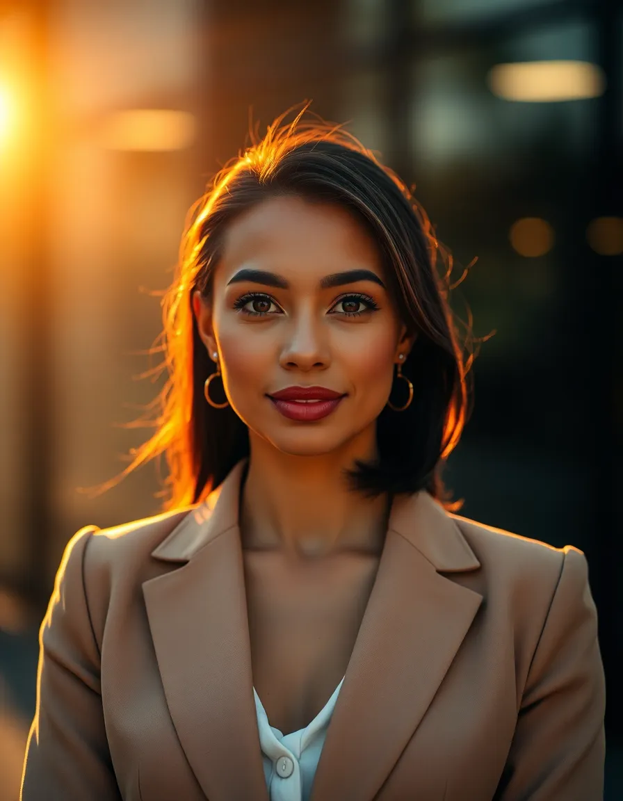 Confident Businesswoman in Investment Meeting