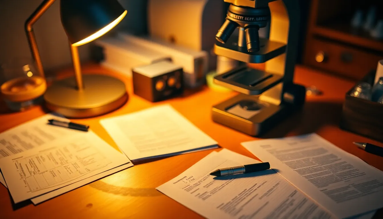 Late-Night Laboratory Experiment Setup