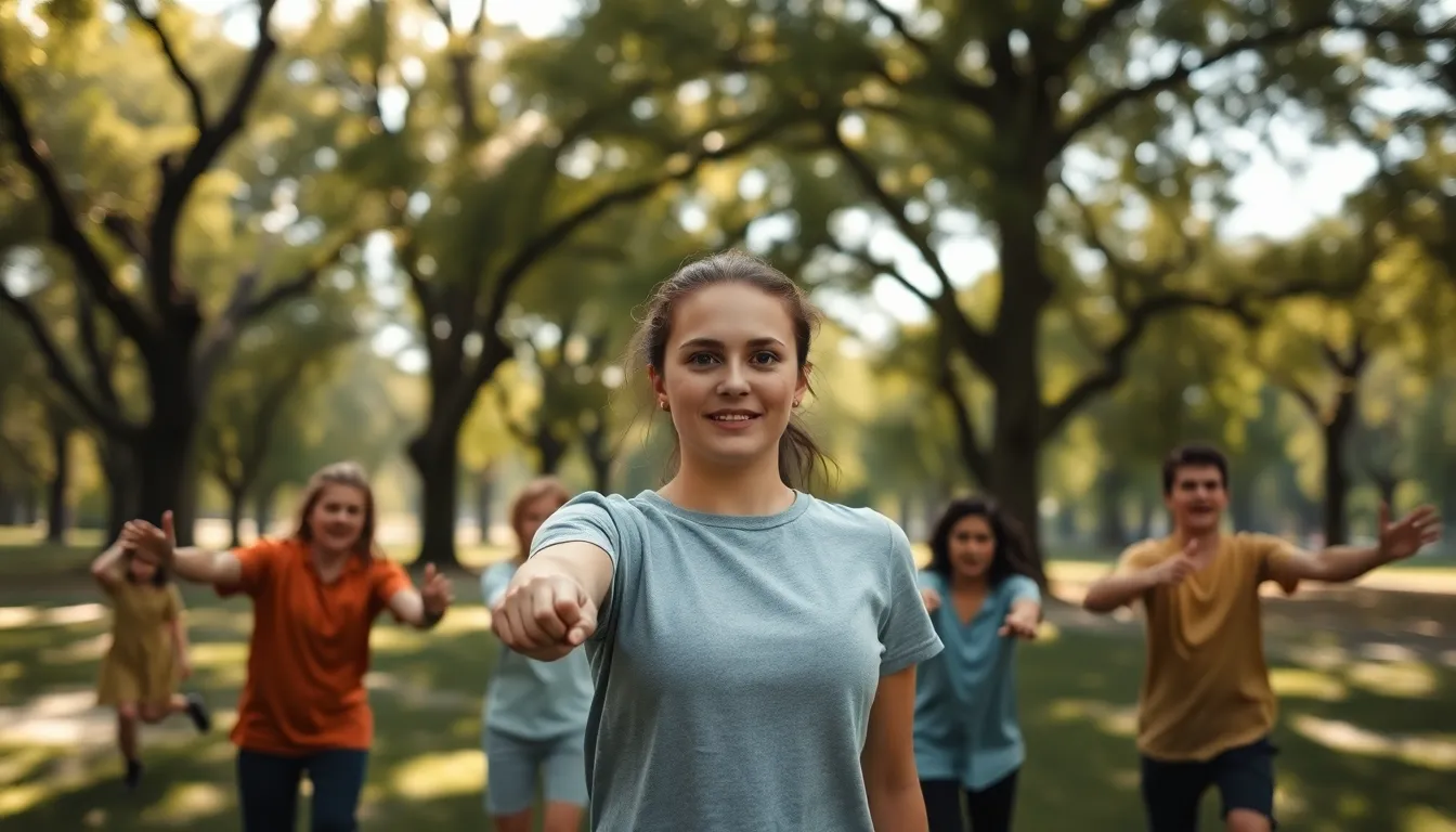 Team-Building Exercise in Nature
