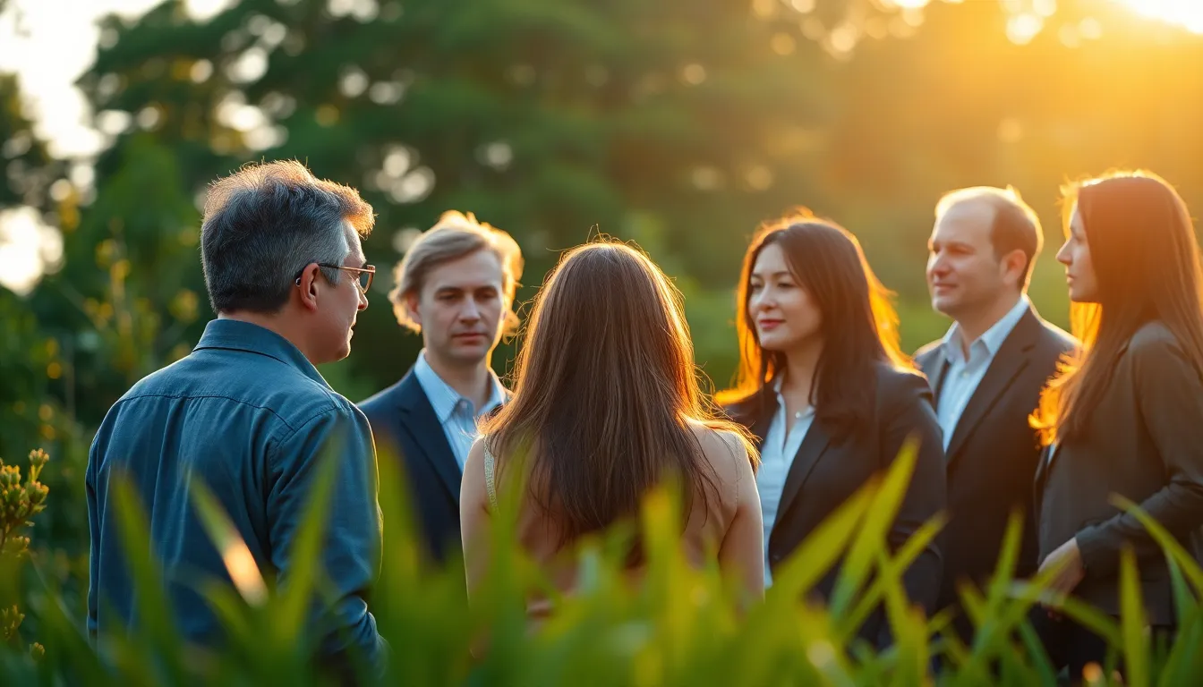 Diverse Professionals in Strategic Discussion