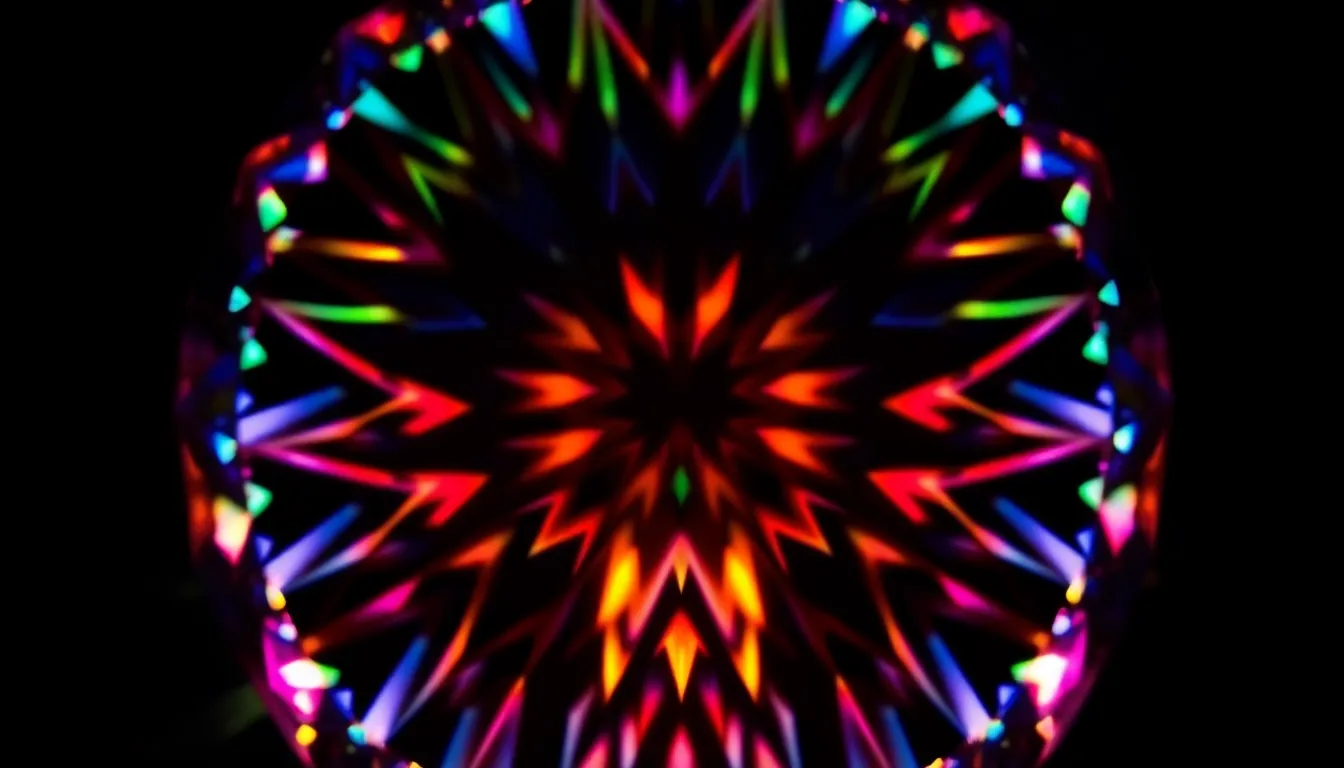 Dappled Light Patterns on Textured Wall