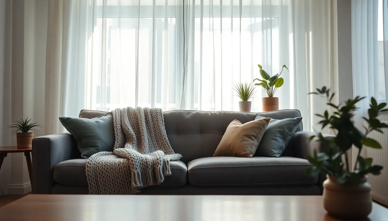 Cozy Living Room with Natural Light