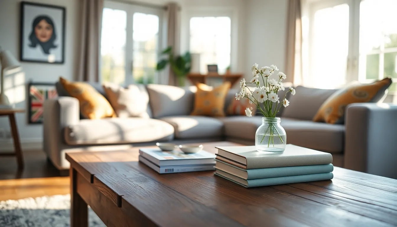 Cozy Living Room with Natural Light