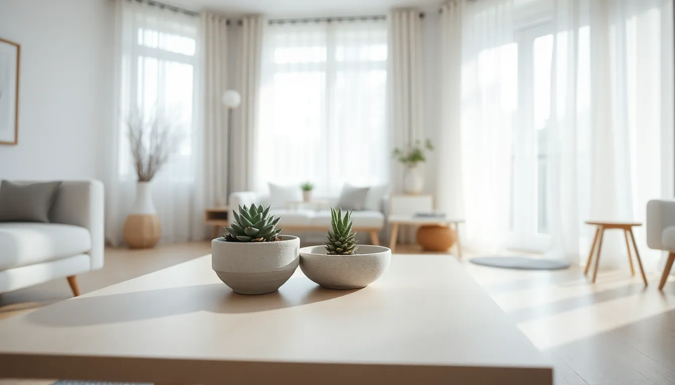 Bright Scandinavian Living Room Design